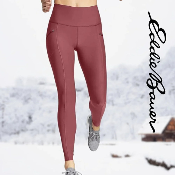 Eddie Bauer | Trail Tight Leggings | Pink / Rose | NWT - Picture 1 of 5
